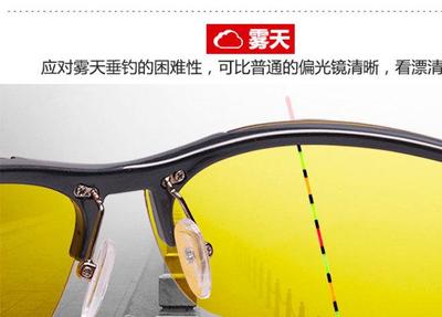 御牌夜视偏光镜 夜间钓鱼、驾驶防远光的全能护目选择